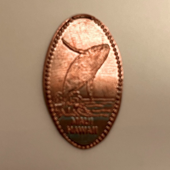 Other - Elongated coin/ Squished Penny -- MAUI, Hawaii - whales